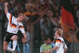 Goycochea y Brehme revivieron el penal que definió el Mundial de Italia 90