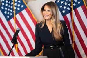 Luego del triunfo de su esposo en las elecciones, Melania Trump volverá a ser Primera Dama
