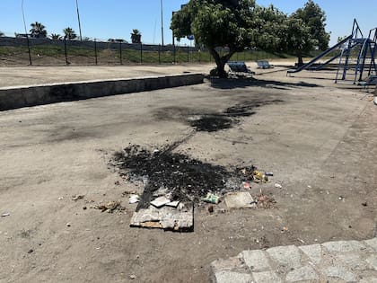 Lugar de quema de cobre en Lo Espejo
