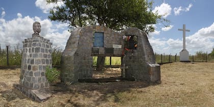 Lugar donde se homenajeó esta mañana al fotógrafo José Luis Cabezas