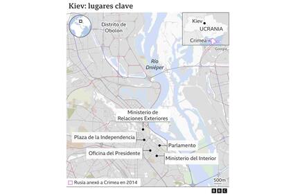 Lugares clave de Kiev, la capital de Ucrania