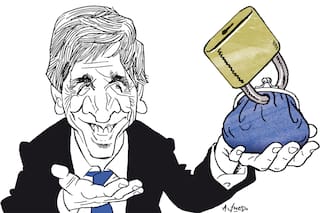 En un país a dos velocidades, Caputo se aferra a la caja