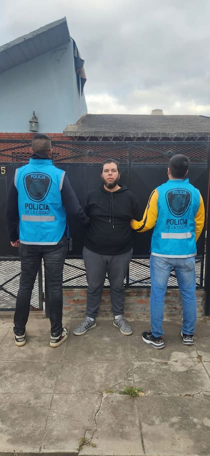 Luis Abel Guzmán fue detenido por personal de la Policía Ciudad en Moreno