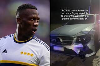 Luis Advíncula chocó y lo denunciaron por intento de fuga