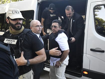 Luis Alberto Paz, detenido en Rosario