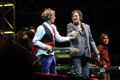 Luis Alberto Spinetta y su reunión con Charly García en el escenario de "Las bandas eternas"