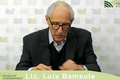 Luis Bameule expuso sobre el comercio internacional de carnes