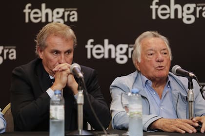 Luis Barrionuevo y Fabián Desbots, de Fehgra