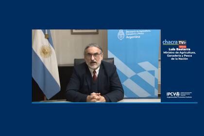 Luis Basterra participó de la apertura del seminario virtual acerca de la industria cárnica internacional, organizado por el Ipcva