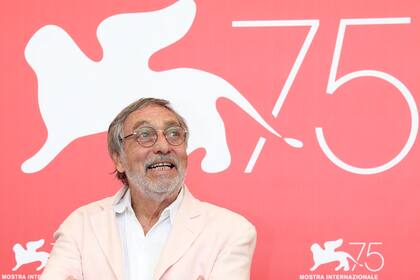 Luis Brandoni también está en Venecia, donde presentó el film Mi obra maestra, que está fuera de competencia