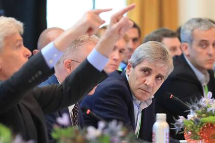 Luis Caputo, en la Global Conference 2024