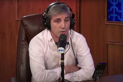 Luis Caputo en Las Tres Anclas con Felipe Nuñez y El Gordo Dan