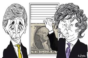 Luis Caputo y Javier Milei