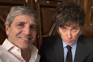 Luis Caputo y Javier Milei