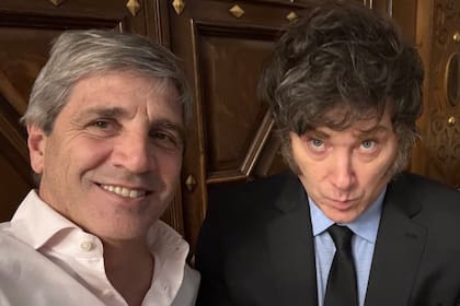 Luis Caputo y Javier Milei