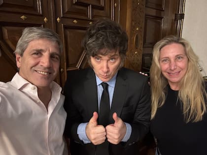 Luis Caputo y Karina Milei acompañarán a Javier Milei en su discurso en la Rural