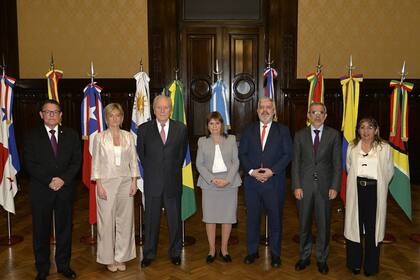 Luis Cordero, en la Reunión de Ministros del Interior y Seguridad del Mercosur en Buenos Aires