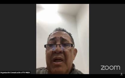 Luis D'Elía pidió la nulidad de la causa en una audiencia virtual