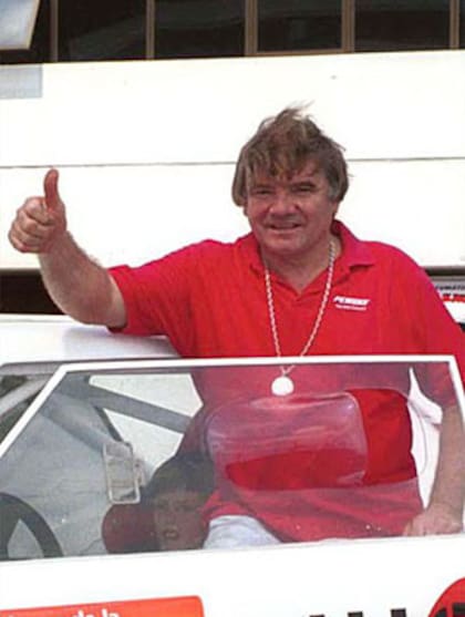 El Loco Luis Rubén Di Palma, casi "un hijo más" para Legnani, que lo cobijó en su casa durante tres años "hasta que se casó"