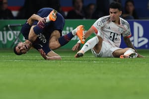 El antihéroe: le hizo dos goles a PSG y vio la tarjeta roja por una patada a Hakimi, que se fue llorando