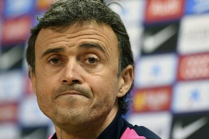 Luis Enrique habló en conferencia de prensa