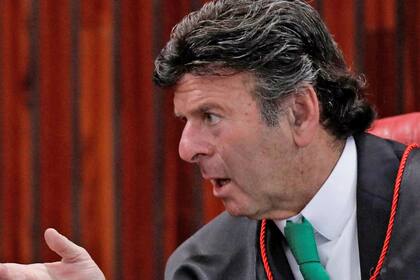 Luis Fux el vicepresidente del Supremo Tribunal Federal.