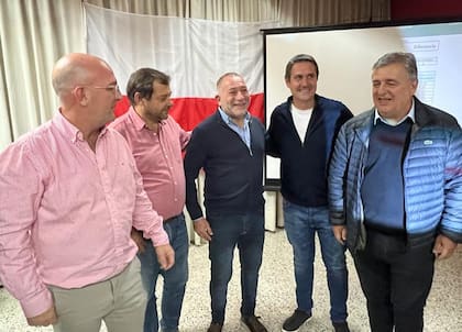 Luis Juez y Mario Negri celebraron la victoria de Guillermo Cavigliasso en General Cabrera