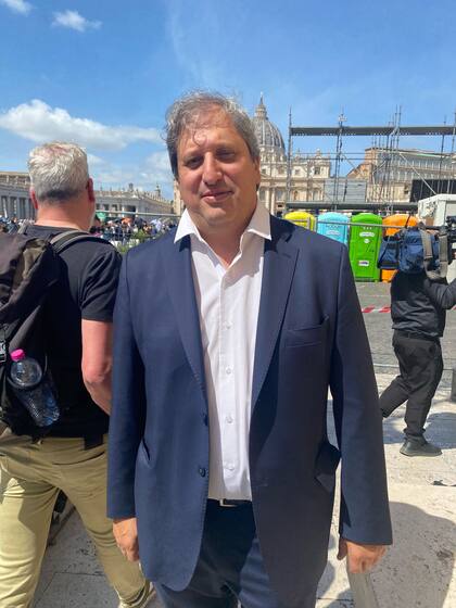 Luis Liberman despide al Papa