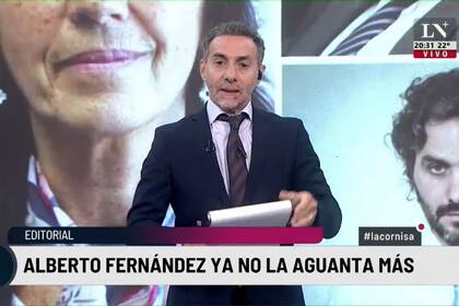 Luis Majul apuntó contra la relación entre Cristina Fernández y Alberto Fernández