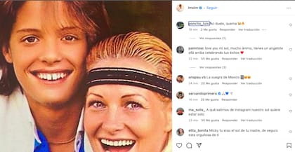 Luis Miguel comparte una foto con su madre, Marcela Basteri