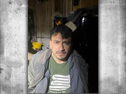 Luis Miguel Perez-Miranda, supuesto miembro de la pandilla MS-13 de El Salvador, detenido tras la redada en Colony Ridge, en Houston Texas