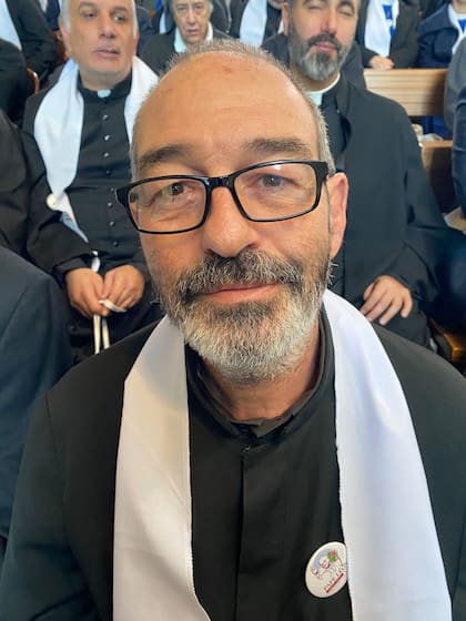 Luis Montes, sacerdote argentino del Instituto del Verbo Encarnado, que vive en Medio Oriente desde hace 30 años y que en el Líbano está al frente de un hogar para gente abandonada