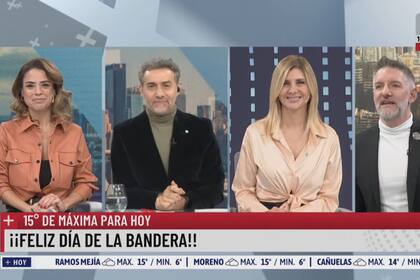 Luis Novaresio habló del acto en Rosario (Captura video)