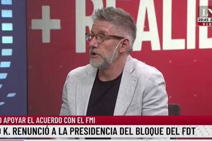 Luis Novaresio opinó sobre la renuncia de Máximo Kirchner a la presidencia del bloque oficialista en diputados: "Es un tiro al corazón de Alberto Fernández"