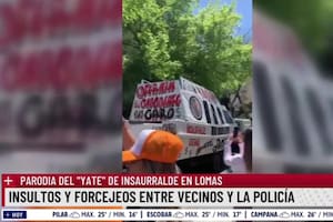 La reacción de Novaresio ante el despliegue policial por la parodia del yate de Insaurralde