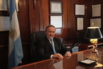 Luis Herrero, en su época de juez de la Cámara Federal de la Seguridad Social