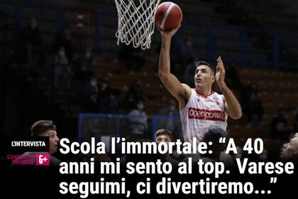 Luis Scola, para La Gazzetta dello Sport, es "El inmortal"