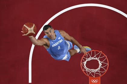 Luis Scola se retiró de la selección de básquet en los Juegos Olímpicos de Tokyo 2020.