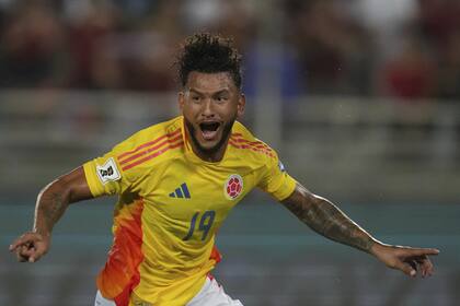 Luis Suárez, la pesadilla colombiana en la noche de Maturin (AP Photo/Ariana Cubillos)