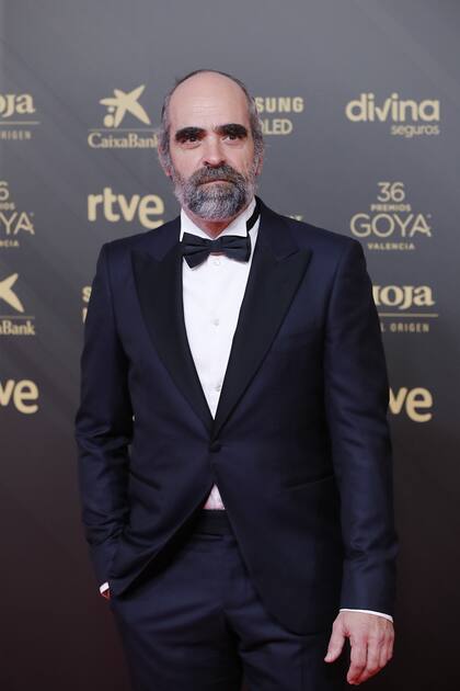 Luis Tosar en la alfombra roja de los Premios Goya 2022