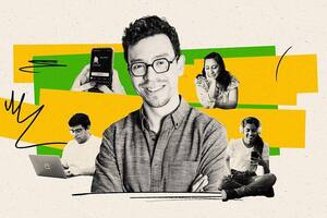 Luis von Ahn, uno de los fundadores de Duolingo, nació y creció en Guatemala (crédito: BBC/Klawe Rzeczy).