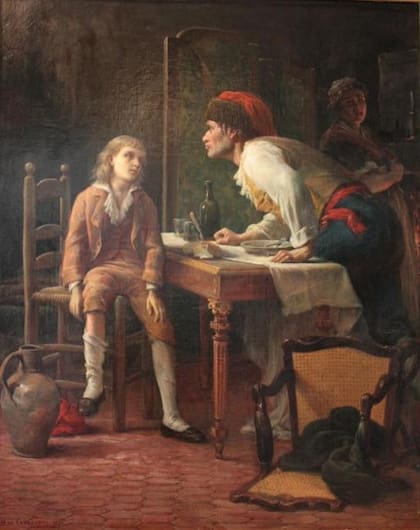 Luis XVII en el Temple (Foto: Picasa)