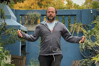 Luis Ziembrowski, uno de los actores de "Murciélagos".
