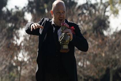 Luis Ziembrowski y un Sarmiento muy jovial