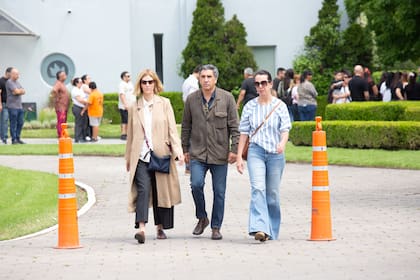 Luisa Álzaga (izquierda) y su marido, el arquitecto Arturo Grimaldi