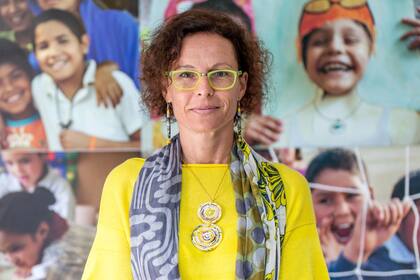 Luisa Brumana es la representante de Unicef en Argentina