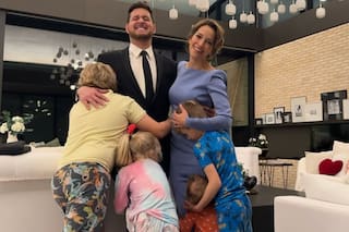 Luisana Lopilato disfrutó de unos días de playa con sus hijos y sin querer los mostró en cámara