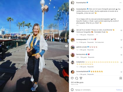 Luisana Lopilato reveló que su hijo Noah comenzó a incursionar en la fotografía (Foto: Instagram @luisanalopilato)
