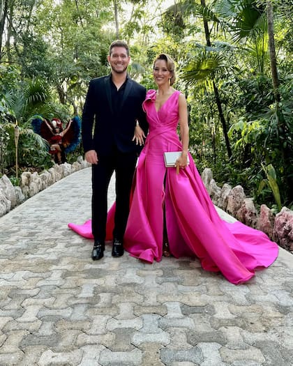 Luisana Lopilato se encuentra en la Argentina junto a su familia