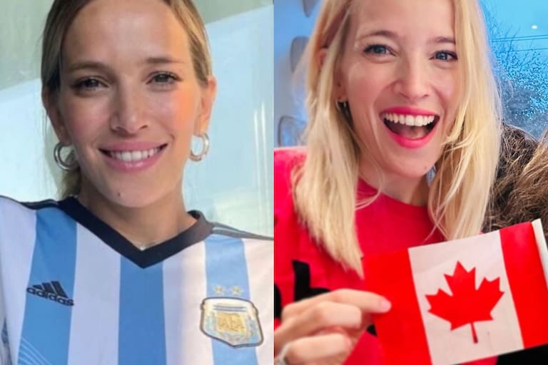 Le preguntaron a Luisana Lopilato si prefiere que gane Argentina o Canadá y la respuesta fue solo para entendidos